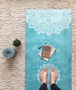 Yoga Design Lab Combo Yoga Mat 5.5mm - Mandala Turquoise