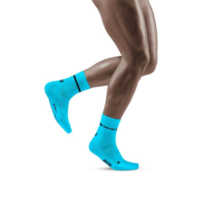 CEP Men's Compression Neon Mid Cut Socks WP3CBG