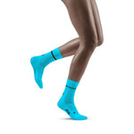 CEP Women's Compression Neon Mid Cut Socks WP2CBG