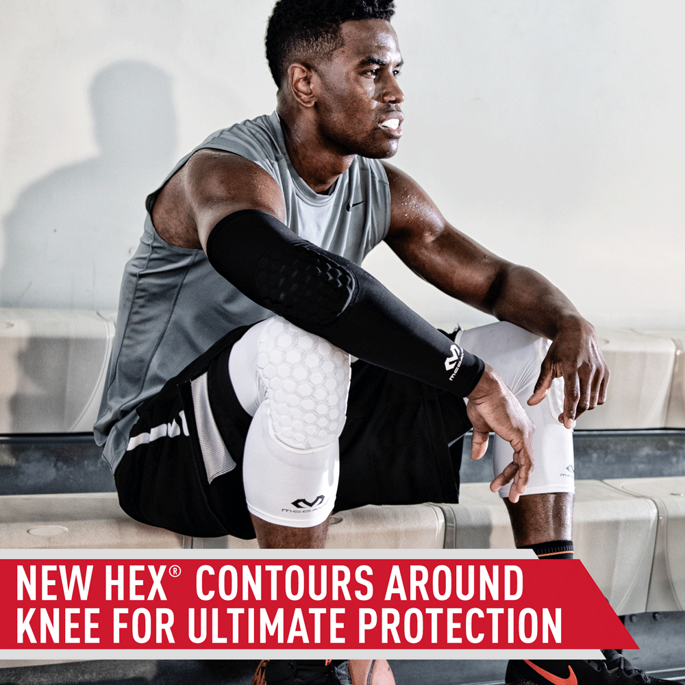 McDavid HexTM Leg Sleeves - Black (Pair)