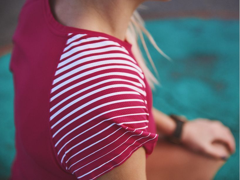 Compessport Women's Performance SS Tshirt - Jazzy/Bird