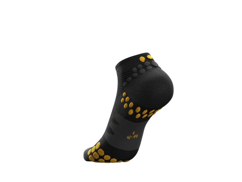 COMPRESSPORT Unisex's Pro Racing Socks V3.0 Run Low - Black Edition 2022