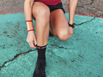 Compressport Unisex's Pro Racing Socks v4.0 Run High - Black/Red