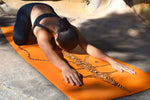 Liforme 'Year Of The Tiger' Yoga Mat - Vibrant Orange/Black Cream