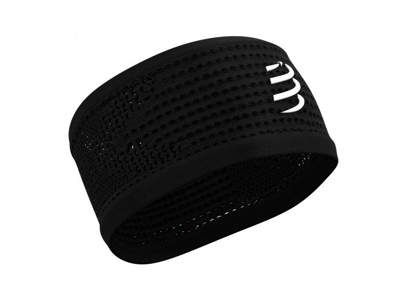 Compressport Unisex Headband ON/OFF Black - CU00009B_990_0TU