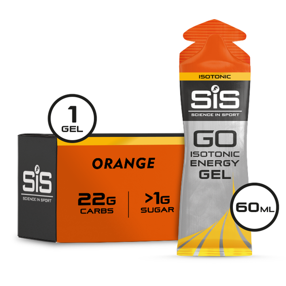 SIS GO Isotonic Energy Gels 60ml - Orange