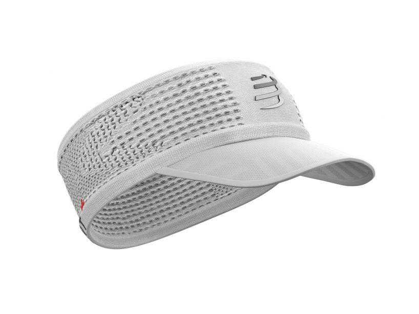 Compressport Unisex's Spiderweb Headband ON/OFF - White
