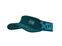 Compressport Unisex's Spiderweb Ultralight Visor - Shaded Spruce/Hawaiian Ocean