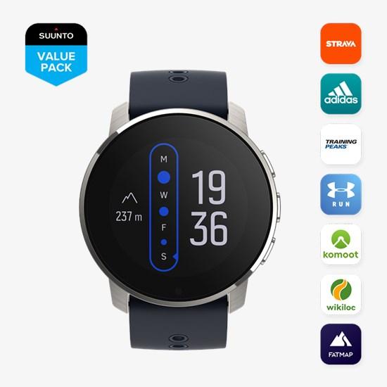 SUUNTO 9 PEAK - Granite Blue Titanium ZH ( SS050520000 )