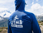 Compessport Men's Ultra-Trail 180g Racing Hoodie - UTMB 2022 - BLUE