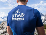Compessport Men's Ultra-Trail Postural SS Top - UTMB 2022-Blue