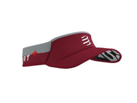 Compressport Unisex's Visor Ultralight - SPD Apple/Steel Grey