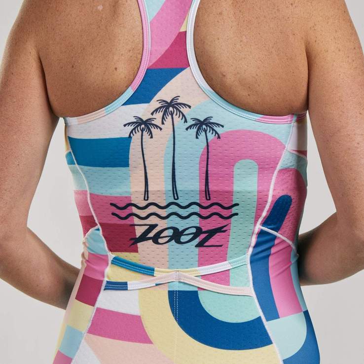 Zoot Women's LTD Triathlon Sports Bra, Racerback High Performance Tri  Sports Bra for Swim, Bike, Run & UPF 50+ Fabric