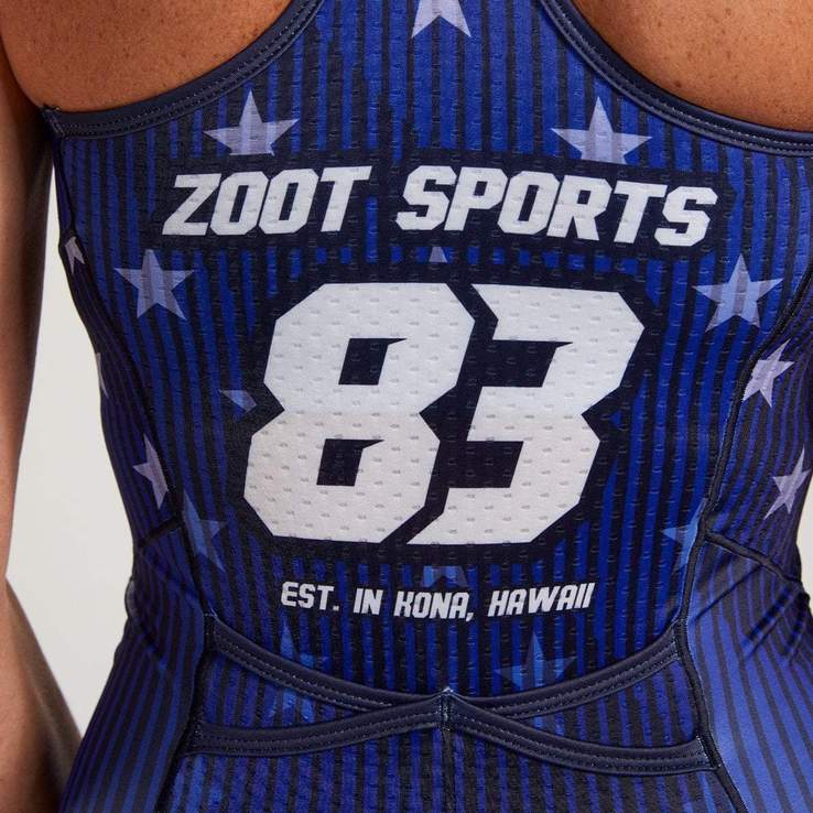 ZOOT Women's LTD Tri Racesuit - Stars & Stripes