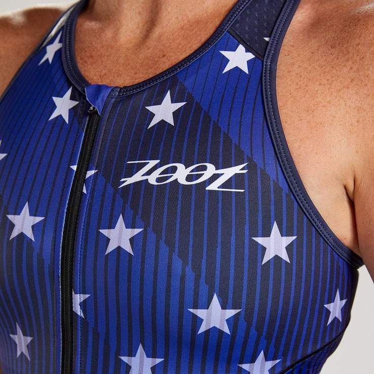 ZOOT Women's LTD Tri Racesuit - Stars & Stripes