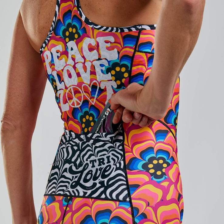 ZOOT WOMEN'S LTD TRI RACESUIT - TRI LOVE