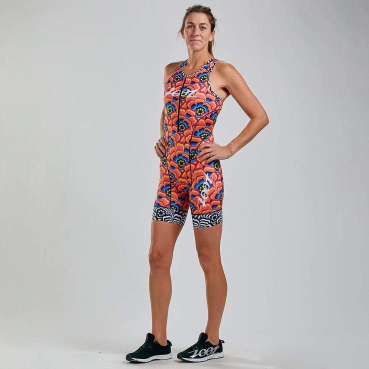 ZOOT WOMEN'S LTD TRI RACESUIT - TRI LOVE