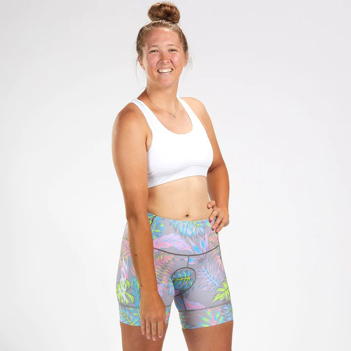ZOOT Women's LTD Tri 6" Short - LIVE ALOHA