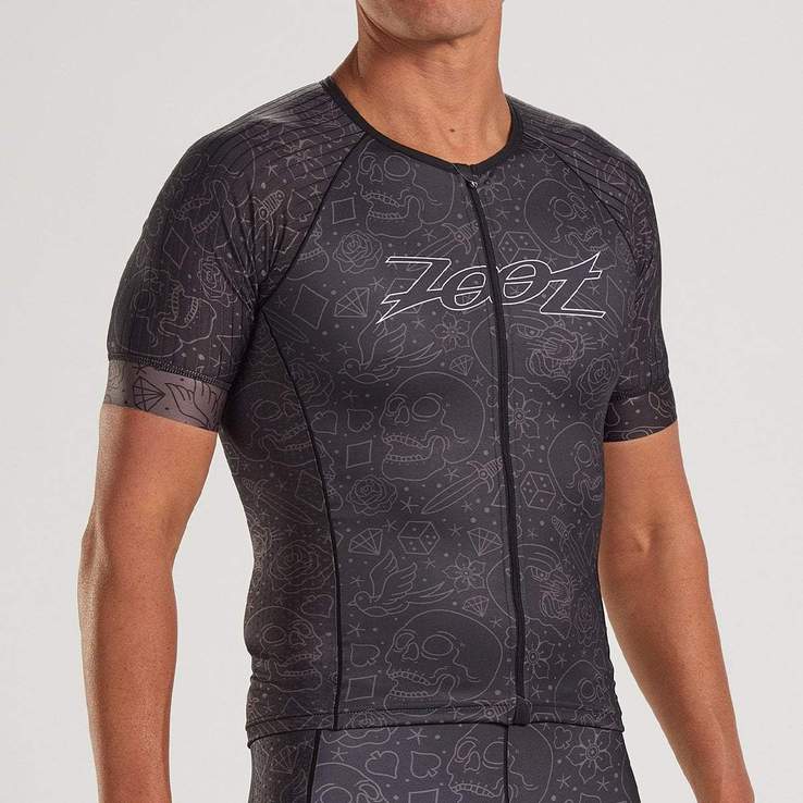 ZOOT Men's LTD Tri Aero Jersey - Black Roar