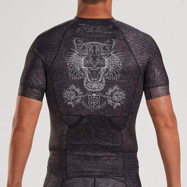 ZOOT Men's LTD Tri Aero Jersey - Black Roar